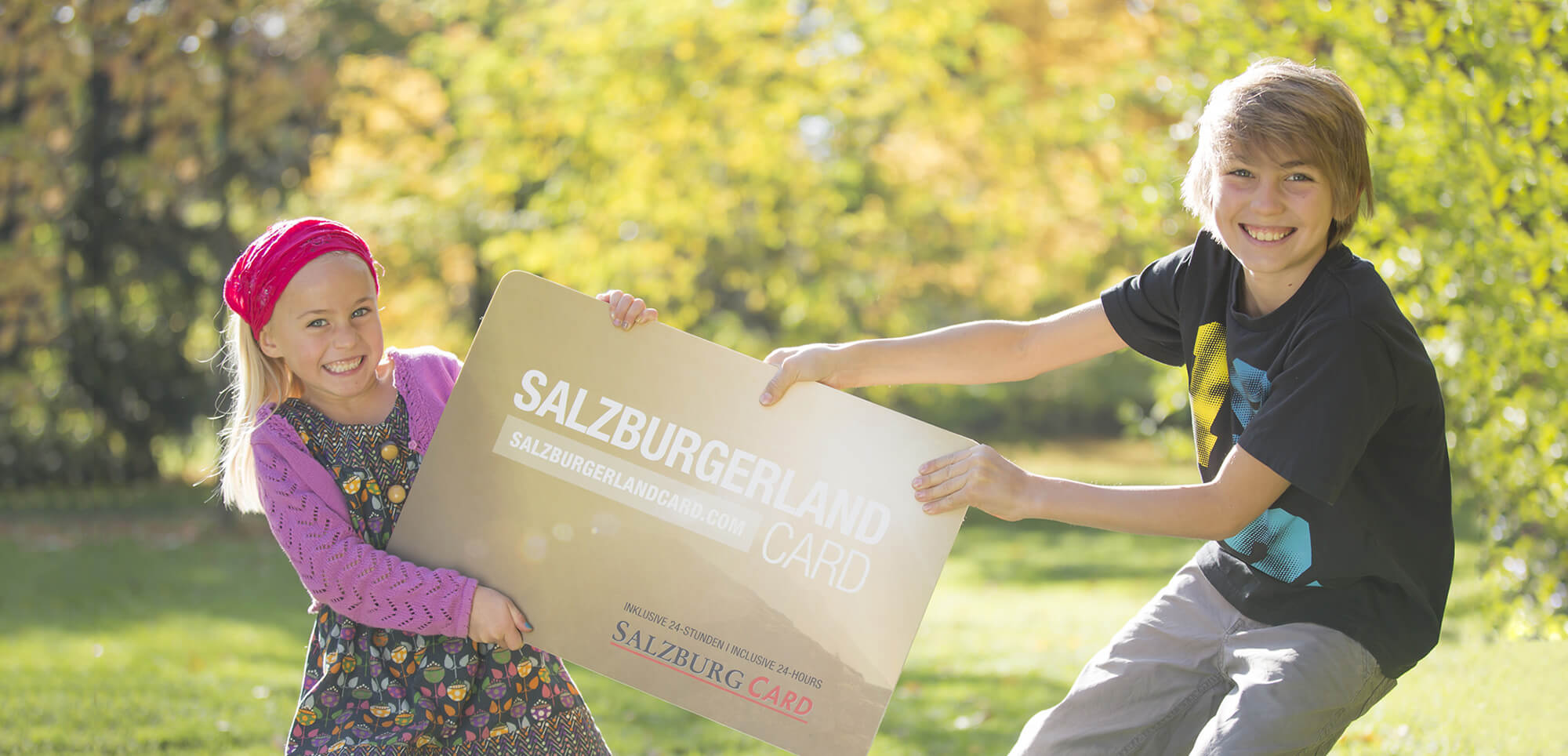 Sommerurlaub mit der Salzburgerland Card für Familien